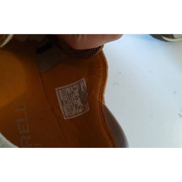 Merrell Tough Glove barefoot shoes Cream Orange Outdoors outerwear atleisure 9 W - Picture 6 of 8